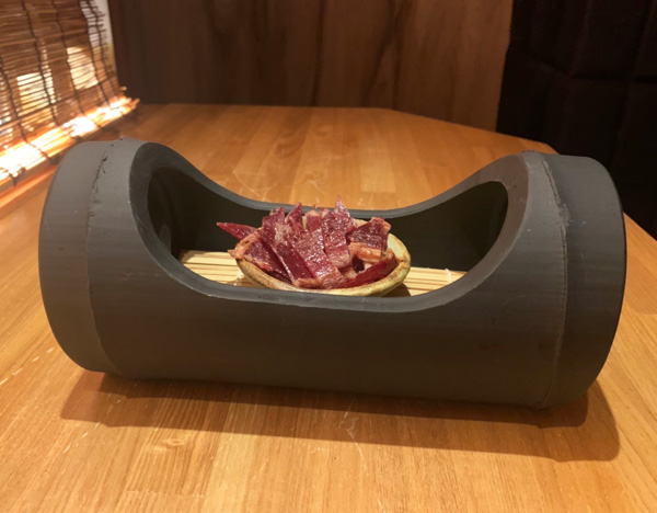 燻製ビーフジャ－キー